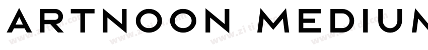 ARTNOON MEDIUM字体转换 ARTNOON MEDIUM字体转换